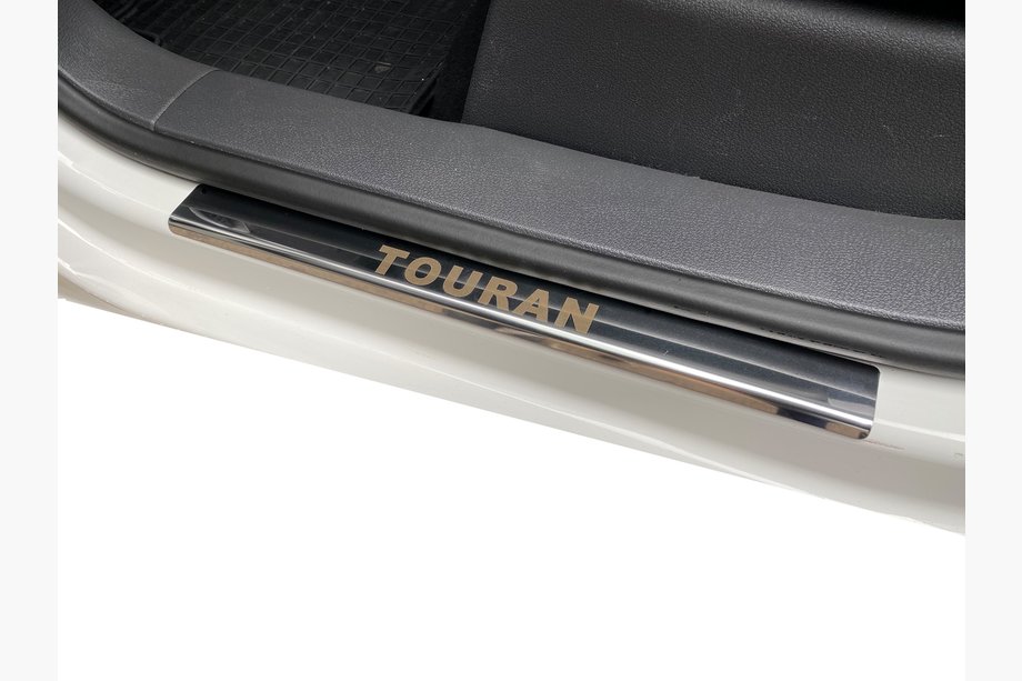 Volkswagen Touran 2010-2015 Carmos Door Sill Protectors (4 pcs, Stainless Steel) Image