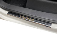 Volkswagen Touran 2010-2015 Carmos Door Sill Protectors (4 pcs, Stainless Steel) photo 1