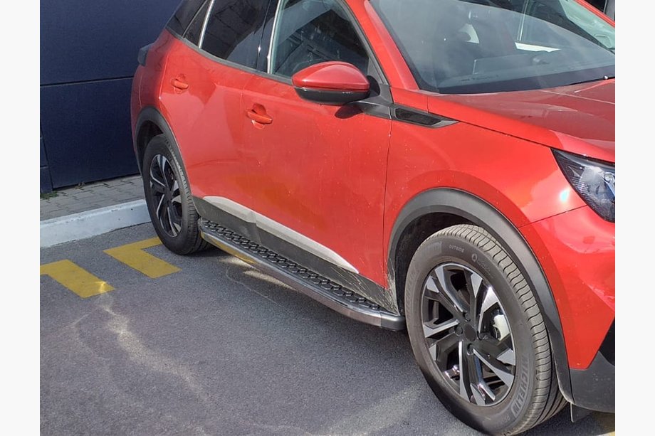 Peugeot 2008 2019- Door Mouldings Stainless Steel (4 pcs) Image