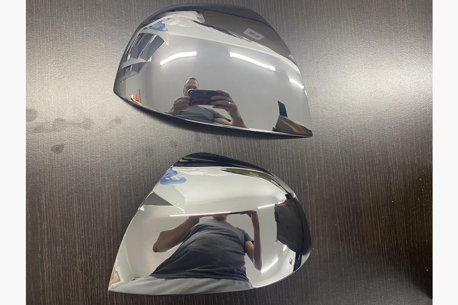 Chevrolet Captiva 2006-2019 Mirror Covers Caps (2 pcs, ABS) Image