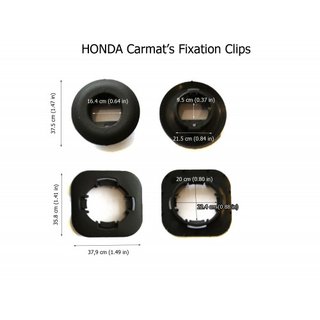 Honda oval carpet clip (new) photo 1