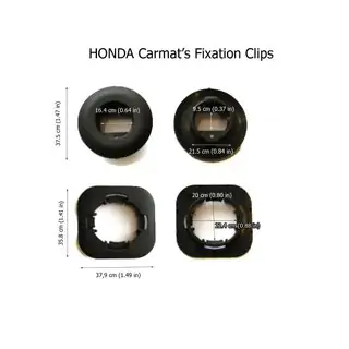 Honda oval carpet clip (new)