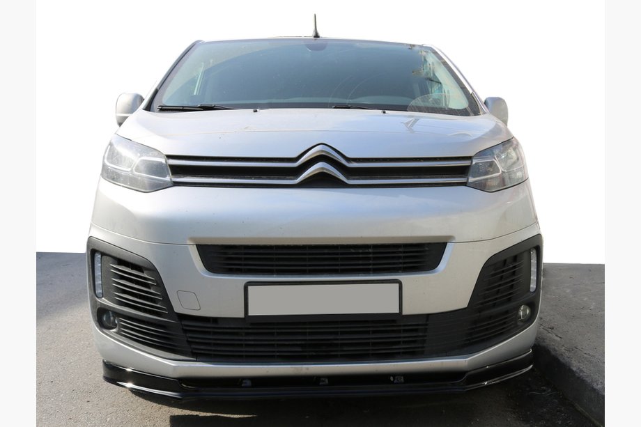 Citroen Jumpy/Dispatch 2017- Front lip spoiler (ABS) Image