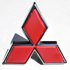 Mitsubishi Colt 1992-1996 Red Emblem (47mm width, 43mm height) photo 1