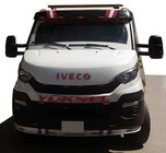 Iveco Daily 2014- Windshield visor V1 (black gloss, 5mm) photo 1
