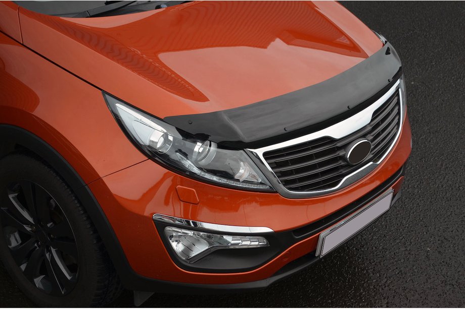 Kia Sportage 2010-2015 Hood Deflector (EuroCap) Image