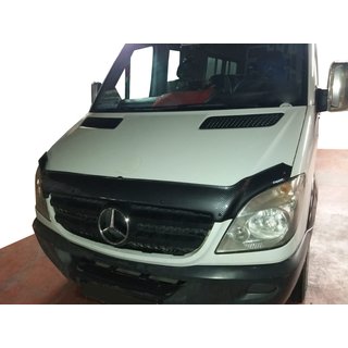 Hood Deflector Carbon Look 2006-2013 (EuroCap) Mercedes Sprinter W906 2006–2018 photo 1