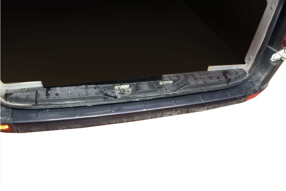 Volkswagen Crafter 2006-2016 Rear Bumper Cover EuroCap (ABS, Carbon Look) Image