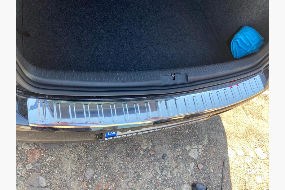 Volkswagen Golf 6 2008-2014 Rear Bumper Protector Carmos (HB, Stainless Steel) Image