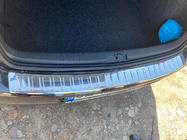 Volkswagen Golf 6 2008-2014 Rear Bumper Protector Carmos (HB, Stainless Steel) photo 1