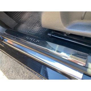 Inner Door Sill Covers (2 pcs, Stainless Steel) photo 1