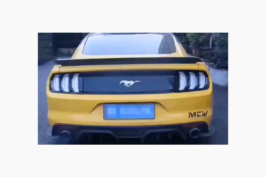 Ford Mustang 2015-2023 Tail Lights Black (2 pcs, 2015+) Image