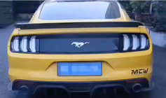 Ford Mustang 2015-2023 Tail Lights Black (2 pcs, 2015+) photo 1