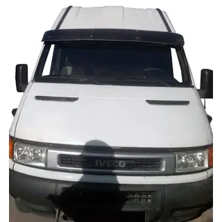 Windshield visor V1 (black gloss, 5mm) photo 1