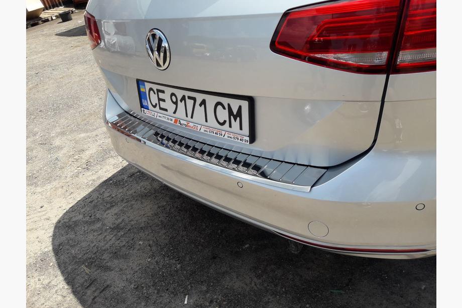 Volkswagen Passat B8 2015-2023 Rear Bumper Protector Carmos V1 (SW) Photo 1