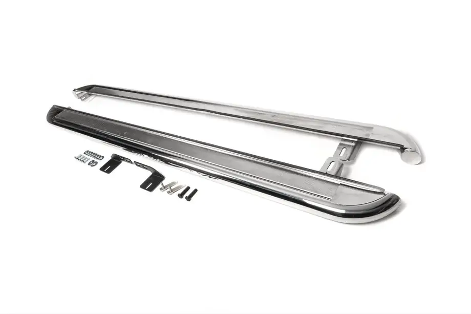 Dodge Nitro 2006-2011 Side Steps Premium (2 pcs, Stainless Steel) Image