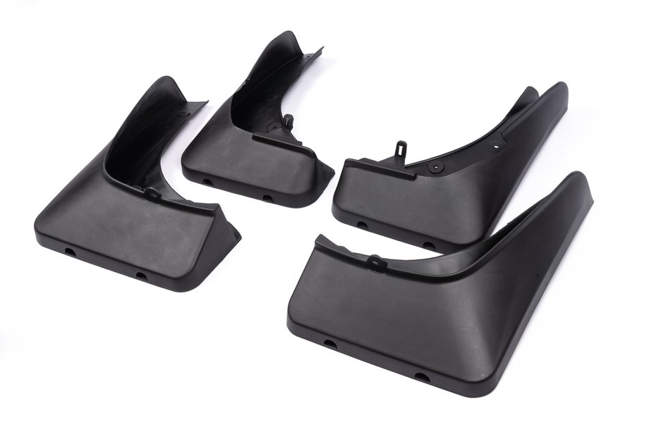 BMW X5 E70 2007-2013 Premium Mud Flaps with Side Skirts (4 pcs) Image