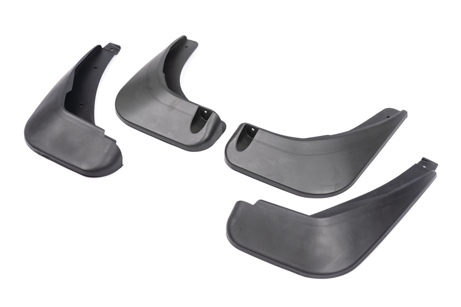 Mazda 2 2007-2014 Original Mud Flaps Premium Sedan (4 pcs) Photo 1