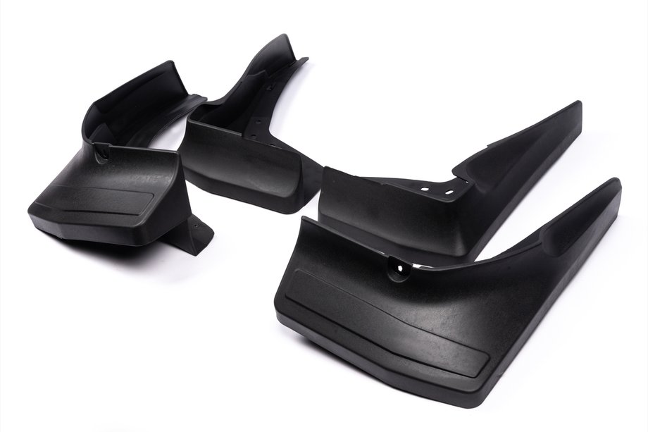 Mercedes GL/GLS class X166 2012-2019 Premium Mud Flaps with Side Skirts (for Base, 4 pcs) Image