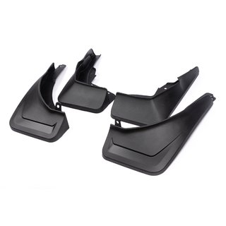 Premium Mud Flaps (unpainted fender flares, model with side steps, 4 pcs) photo 1