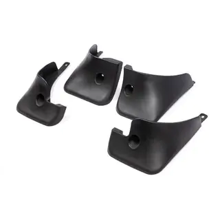 Set of original mud flaps (without extensions, 4 pcs)