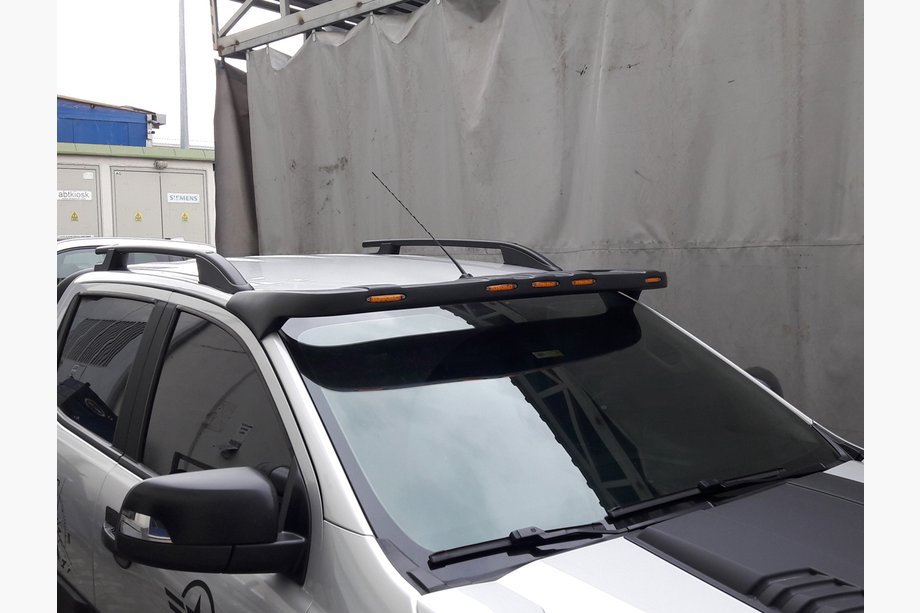 Volkswagen Amarok 2010-2022 Windshield Visor (LED) Image