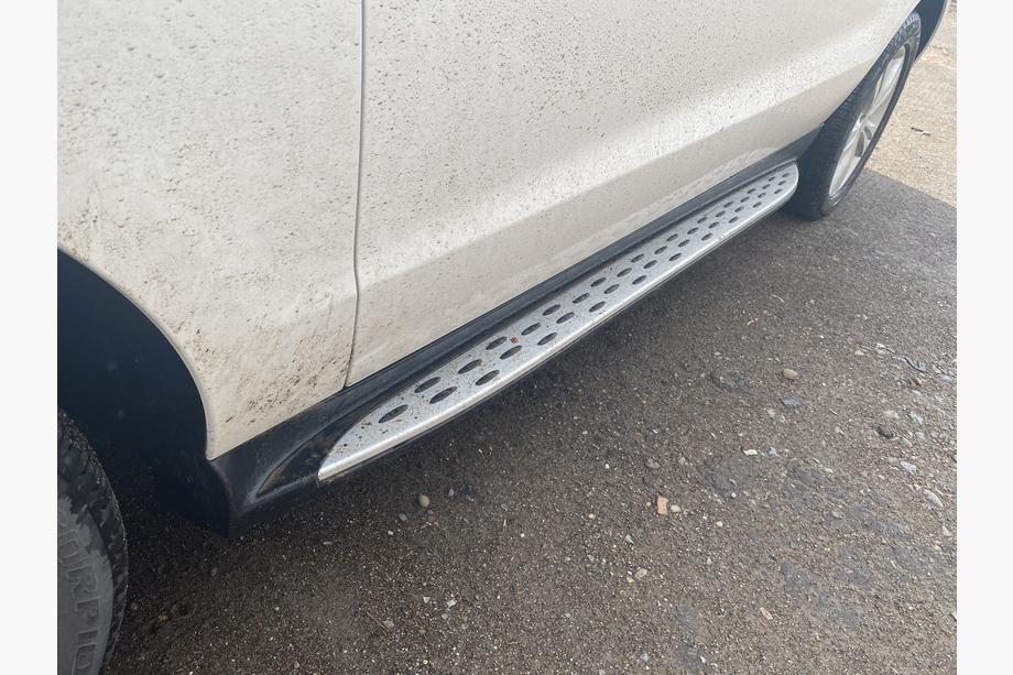 Mercedes GLE/ML class W166 2011-2018 SALE! Side Steps Original Design (2 pcs, Aluminum) Image