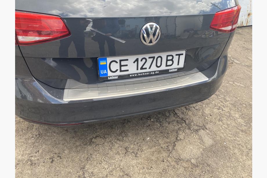 Volkswagen Passat B8 2015-2023 Rear Bumper Protector OmsaLine Stainless Steel Image