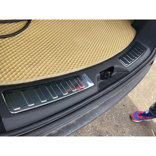Rear bumper sill protector stainless steel (2 pcs) Land Rover Discovery Sport 2014- photo 2
