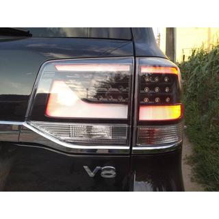 Tail Lights 2016+ (Executive Black) Toyota Land Cruiser 200 2007-2021 photo 4