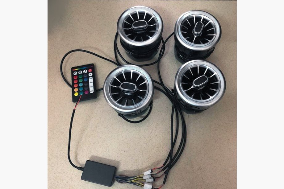 Mercedes Vito/V-class W447 2014- Air Vents with Lighting (4 pcs) Image
