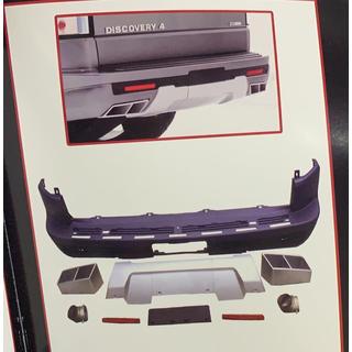 Rear Bumper Startich Land Rover Discovery III 2004–2009