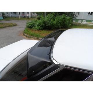 Rear window spoiler (ABS, black)