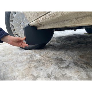 Premium Front Mud Flaps (2 pcs) Ford Custom 2013-2022 photo 2