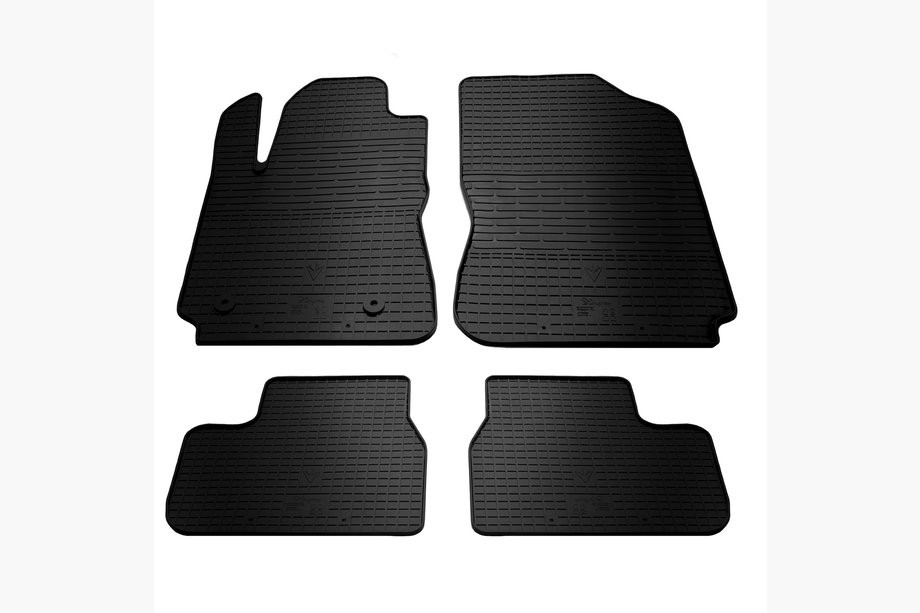 Citroen Cactus 2014-2020 Rubber Floor Mats (4 pcs, Stingray Premium) Image