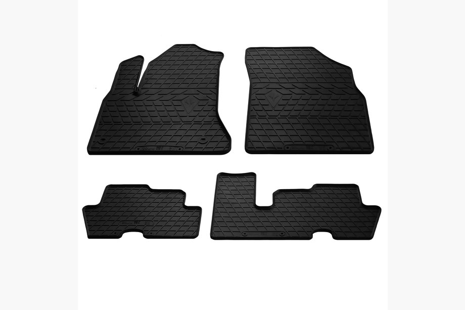 Citroen C-4 Picasso 2006-2013 Rubber Floor Mats (4 pcs, Stingray Premium) Image