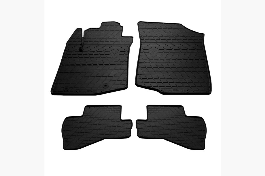 Citroen C-1 2014-2021 Rubber Floor Mats (4 pcs, Stingray Premium) Image