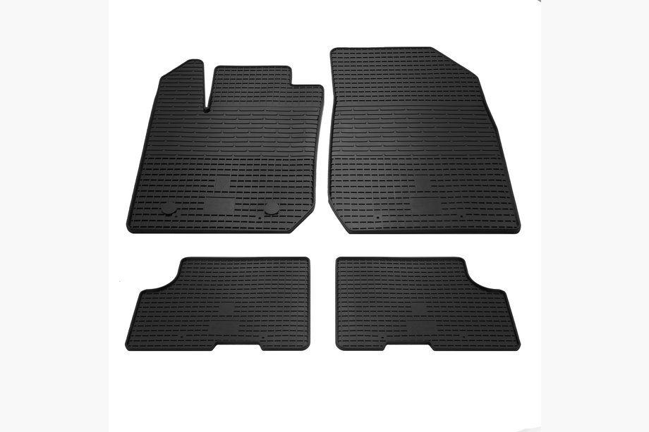 Renault Logan MCV 2013-2022 Rubber Floor Mats (4 pcs, Stingray Premium) Image