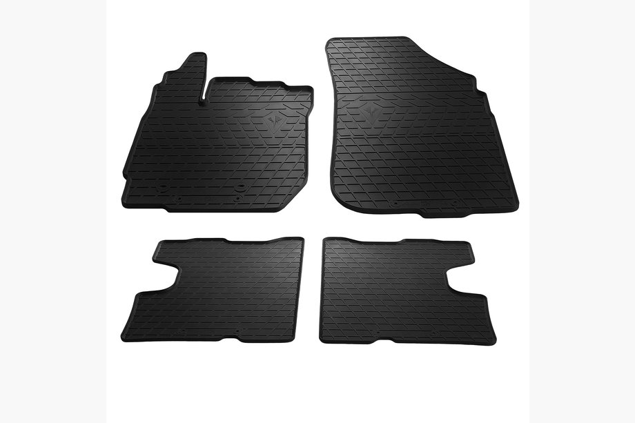 Renault Duster 2008–2017 Rubber Floor Mats 2015-2018 (4 pcs, Stingray Premium) Image