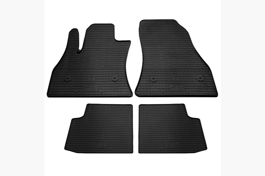 Fiat 500/500L 2013-2022 Rubber Floor Mats 500L (4 pcs, Stingray Premium) Image