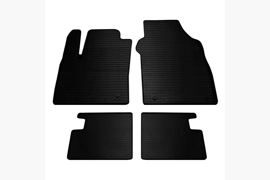 Fiat 500/500L 2013-2022 Rubber Floor Mats 500 (4 pcs, Stingray Premium) Image