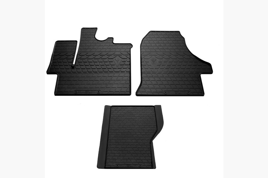 Citroen Jumper 2007-2025 Rubber Floor Mats (3 pcs, Stingray Premium) Premium - odorless rubber Image