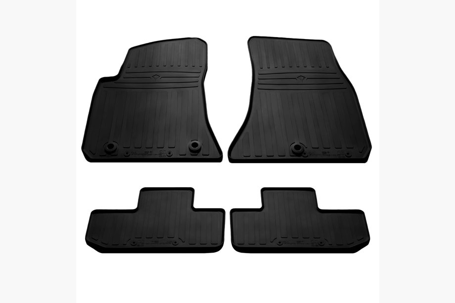 Dodge Challenger 2008-2023 Rubber Floor Mats Stingray (2WD, 4 pcs, rubber) Image