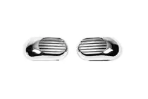 Renault Fluence 2009-2016 Oval Side Indicator Grille (2 pcs, ABS) photo 1