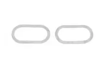 Volkswagen Amarok 2010-2022 Chrome Trim for Turn Signals (2 pcs, Stainless Steel) photo 2