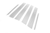 Skoda Octavia III A7 2013-2019 Stainless Steel Door Pillar Trim (6 pcs) photo 2