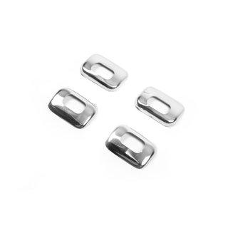 Interior button covers (4 pcs, stainless steel) photo 3