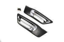 Honda CRV 2001-2006 Chrome Fog Light Covers (2 pcs, plastic) photo 1