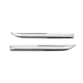 Chrome Turn Signal Covers 2016-2020 (2 pcs, Stainless Steel) Renault Megane IV 2016-2025 photo 4