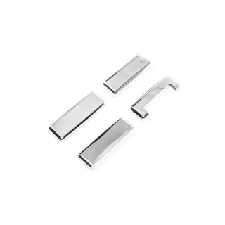 Chrome Door Handle Covers (4 pcs, Stainless Steel) photo 3